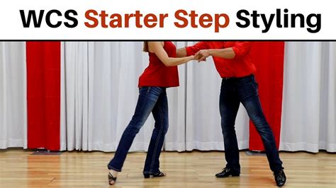 West Coast Swing Starter Step With Styling Options Youtube