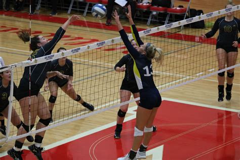 Grcc Volleyball Team Downs Glen Oaks Community College In Four Sets