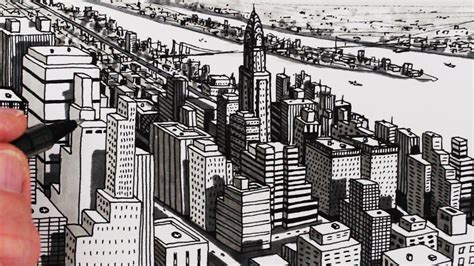 Maybe you would like to learn more about one of these? How to Draw City Buildings: New York City Shadows - YouTube