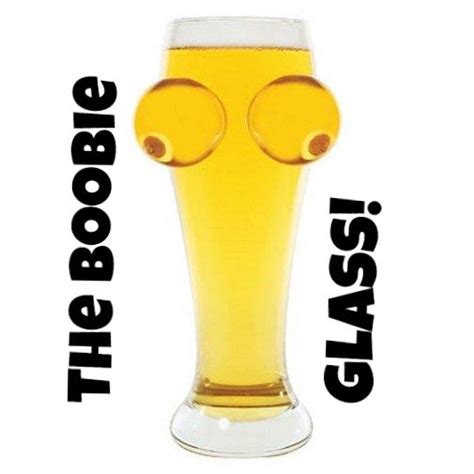 Boob Hooters Breast Big Tall Beer Glass ~ Amazing 1 Million Bill