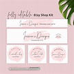 Etsy Branding Kit Etsy Shop Banner Templates Editable Esty - Etsy Australia