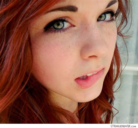 redheads make the world more colorful strange beaver