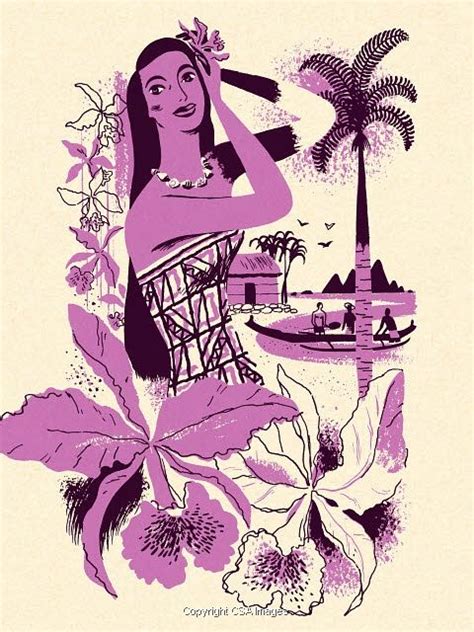 Hawaii Illustrations Unique Modern And Vintage Style Stock Illustrations For Licensing Csa