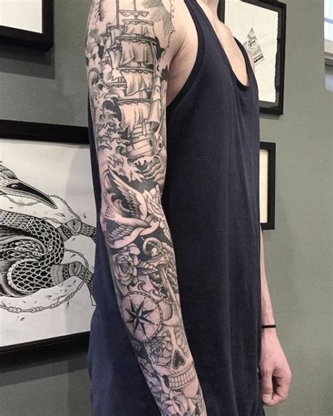 1001 Examples Of Stunning Tattoos For Men With Meaning Nautical