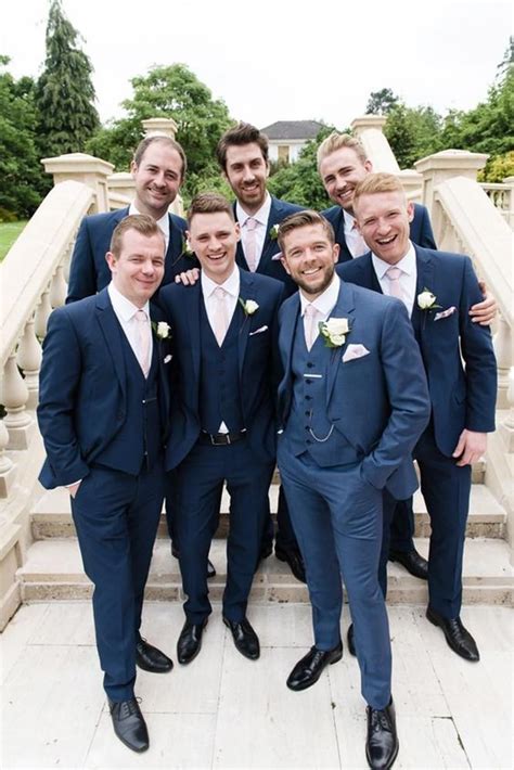 Groomsmen Attire For Perfect Look On Wedding Day Wedding Dresses Guide Blue Groomsmen