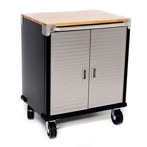 Our durable cabinets come in many styles and finishes. 9 Piece Standard Garage Storage System Timber Workbench ...