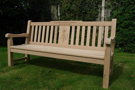 I made a bench out of an old bed. Oak Garden Benches. Hand made in the United Kingdom