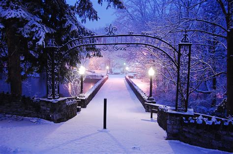 Winter Wonderland Historic City Park