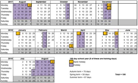 Free Printable Academic Calendar Templates Excel Tmp