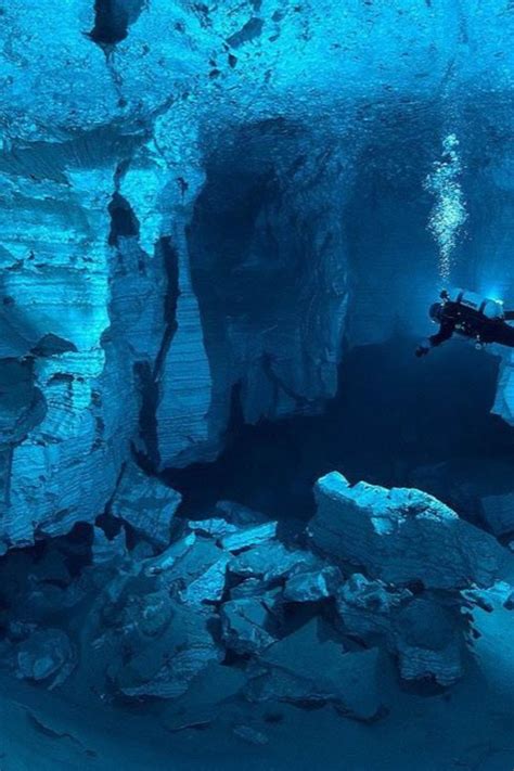 Landscapes Cave Russia Underwater Wallpaper Allwallpaper