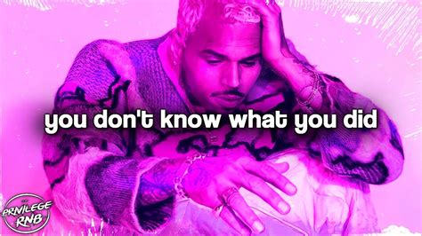 Chris Brown Under The Influence Sped Up Lyrics Youtube