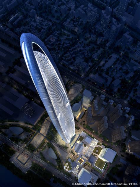 Due to airspace regulations, it will be redesigned so its height. Wuhan Greenland Center - The Skyscraper Center