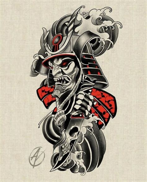 190 Oni Mask Tattoo Designs With Meaning2022 Tattoosboygirl Oni