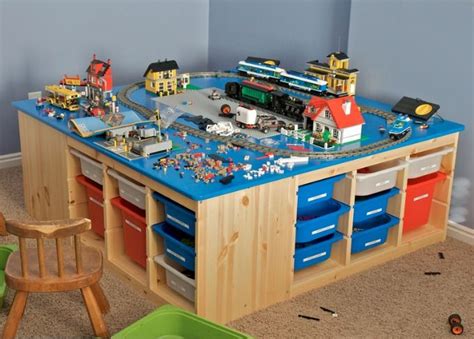 5 Awesome Diy Lego Tables Craftwhack Lego For Kids Lego Table Diy