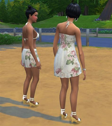 Sims 4 Beach Clothes Cc