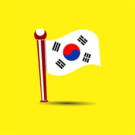 Premium Vector Korean Flag Vector Design