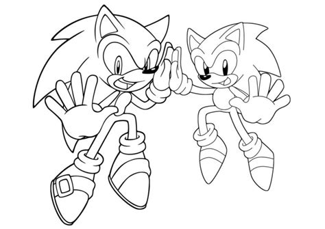 Dibujos Para Colorear Sonic 100 Imágenes Imprime Gratis Para Niños