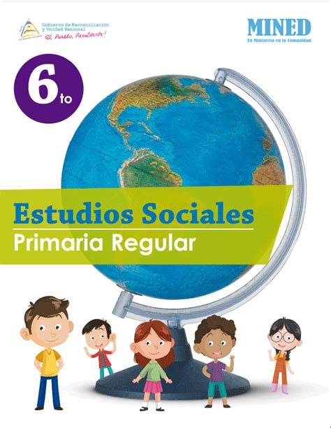 Libro De Estudios Sociales 6 Grado Nicaragua Nicaragua Educa