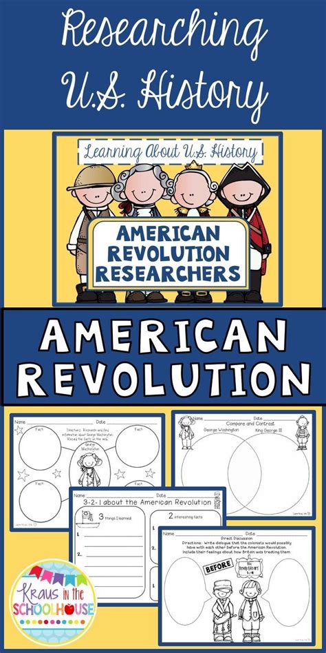 American Revolution Engaging Activities To Teach About Us History