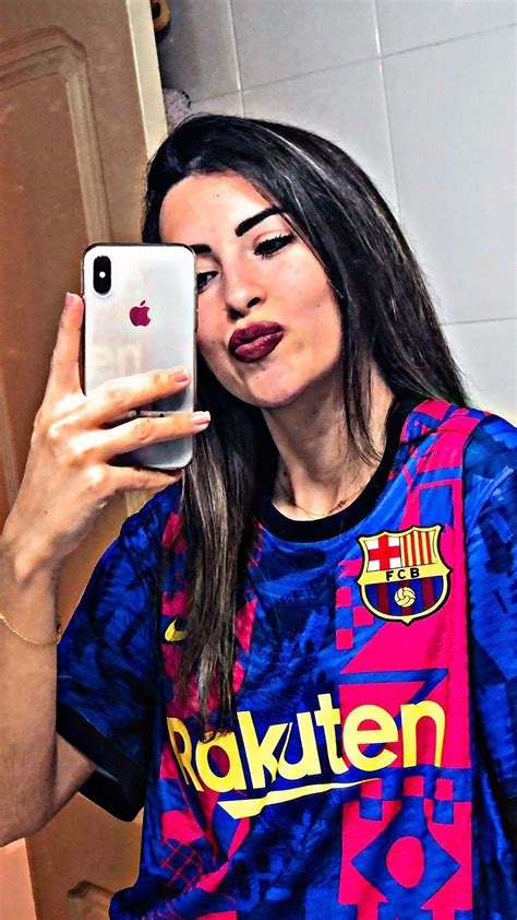 Football Girls Football Outfits Football Fans Fc Barcelona