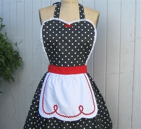 Lucy Apron Retro Apron 50s Apron Fifties Housewife Apron Etsy In 2020