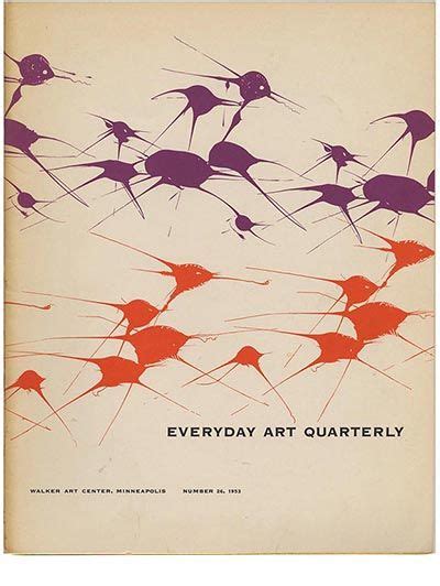 1953 Graphic Arts Graphic Design Modern Scene Everyday Art Magazine