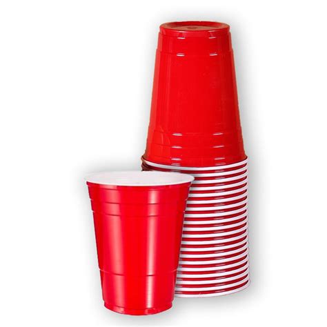 16 Oz Red Party Cups Sleeves Of 25 Pak It Products
