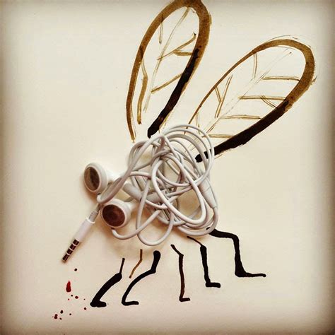 Amazing Creativity Creative Drawings Completed Using Everyday Objects