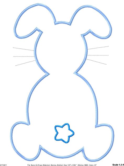 Bunny Head Template Clipart Best