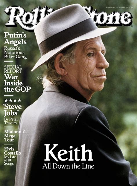 It Aint Easy Being Keith Richards Inside The New Issue Keith