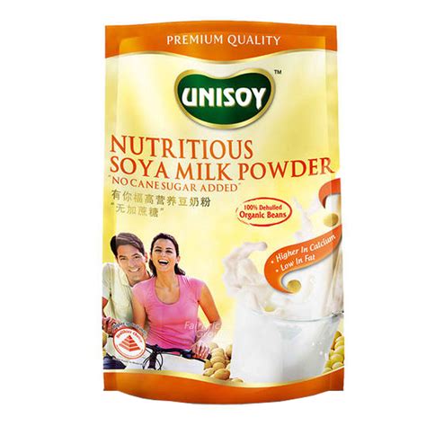 Unisoy Instant Nutritious Soya Milk Powder Ntuc Fairprice