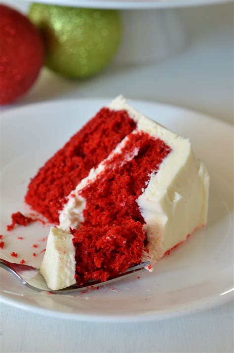 If you want a richer red color, without the use of this old fashioned red velvet cake recipe is moist and fluffy. Red Velvet Cake with Cream Cheese Frosting - Life In The ...