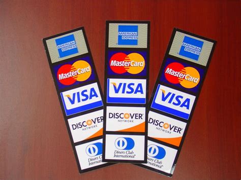 Credit Card Strip Sticker 3 Pack