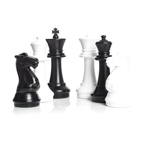 Megachess 16 Inch Plastic Chess Set No Board