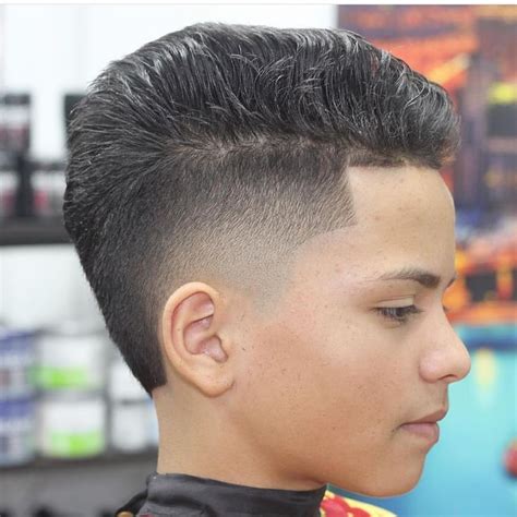 The bald fade features a sleek combination of long lengths of hair at the top with cropped sides and back that. nice 45+ Amazing Bald Fade Hairstyles - New Impressive Ideas | Boy haircuts short, Bald fade ...