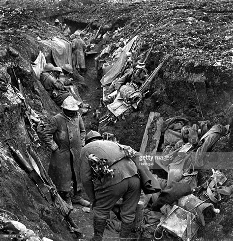 War 1914 1918 Battle Of Verdun The French Trench Of The First