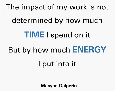 Time Management Vs Energy Management By Maayan Galperin Medium
