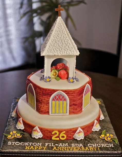 Our founder, edda martinez, set the standard in art and creativity when she first began baking and decorating custom cakes from her family kitchen in miami back in 1978. Church Anniversary Cake - CakeCentral.com