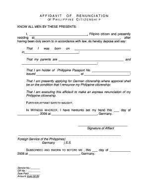 17 Printable Affidavit Sample Philippines Forms And Templates