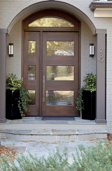 Beautiful Single Front Door With Sidelight With Images