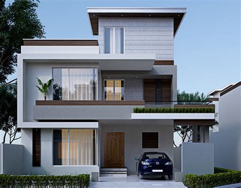 House Designs On Behance Modern Small House Design Small House