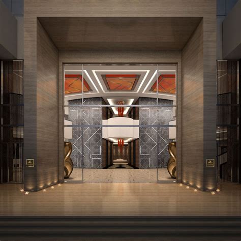 Hotel Entrance Boutique Hotel Sharjah Designed By ESADORE International