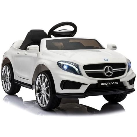 Mercedes Benz Gla Amg Voiture Electrique Pour Enfant 2 X 25w Blanc