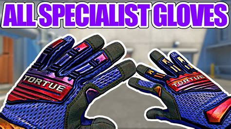 All Specialist Gloves Set And Cs Go Showcase Youtube