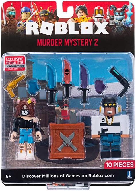 Toy Partner Roblox Game Pack 2 Figuras Con Accesorios Amazones