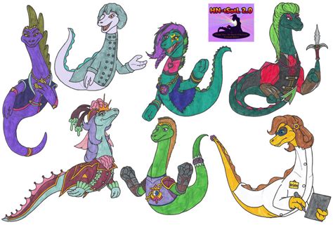 Nessie Character Concept Art By Tektalox On Deviantart