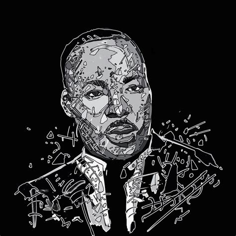 The federal holiday, commemorated annually on the third monday of january, serves multiple purposes. Martin Luther King Digital Art by Bekim M