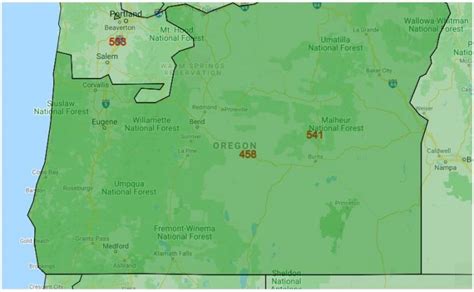 Oregon Area Codes Information With History That Oregon Life