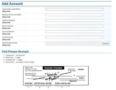 When writing void do not block the account number or routing numbers at the bottom of the check. How To's Wiki 88: how to void a cheque in canada
