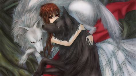24 Cat Girl Anime Wallpaper Wolf Girl